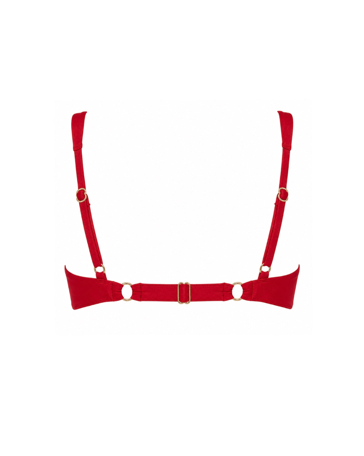 Ruched Top - Cherry