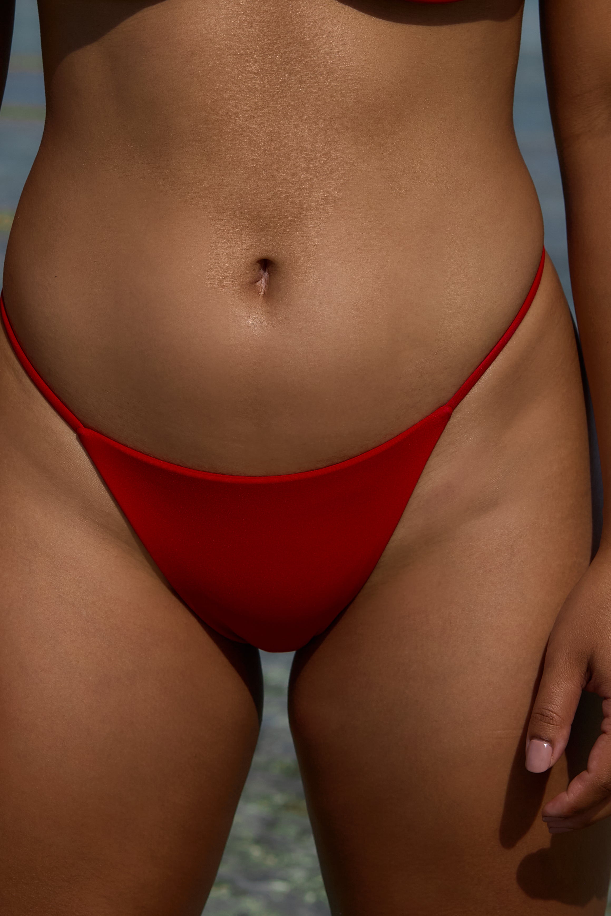 Thin-Strap Bottom - Cherry